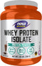 NOW Foods Whey Protein Isolate, 25 g With BCAAs, Creamy Chocolate Powder, 1.8-Pound Sports Nutrition