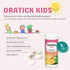 Kids Dental Probiotics for Anti-Cavity + Healthy Teeth and Gums, 8 Billion CFU Probiotics for Oral Health, Sugar Free Yogurt Flavor 1-Pack