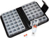Floral Pill Case Box - 14 Day Pill Holder & Medication Organizer, Travel Case with 4 Compartments for Each Day
