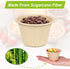 4 oz Small Paper Bowls, 100 Pack Disposable Compostable Bagasse Fiber Bowls for Condiments, Sauce, Ice Cream