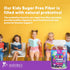 Kids Fiber Gummy Bears Supplement | 60 Gummies | Sugar Free Daily Prebiotic Fiber for Kids, Vegan, Berry Flavor
