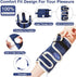 Elbow Heating Pad for Pain Relief - Electric Wrap for Arthritis, Tendonitis & Tennis Elbow - Adjustable 86?-158?, Auto