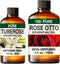 Tuberose Essential Oil for Diffuse & Rose Otto Essential Oil for Diffuser