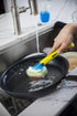 Scrub Daddy Dish Wand Scrubbing Brush with Handle, Soap Dispensing Dish Brushes, Texture Changing Washing Up Sponges