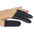Jatai Heat Shield Professional High Heat Resistant Finger Protection Guards for Curling Irons, 3pc (Small/Medium, Black)