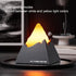 Jiawu Essential Oil Diffuser, Black Volcano Aromatherapy Night Light with Dual Lighting Options Built in Aromatherapy