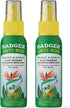 Badger Bug Spray 2 Pack, Non-DEET Mosquito Repellent with Citronella & Lemongrass, Family Friendly Natural Bug Spray
