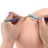 Lash Extensions Supplies, 100PCS Glue Rings for Volume Lashes, Eyelash Ring Cup for Extension Supplies
