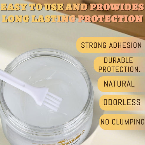 MLLOO 5oz Wood Lubricant Multi-Purpose Paste Wax, for Home, Restore & Maintain Wooden Slide, Loosen Drawer Slide