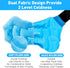 2 Ankle Ice Pack Wraps for Swelling, Reusable Gel Ice Pack for Cold Compress Therapy for Foot Pain Relief