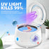 Ultrasonic UV Cleaner Retainer Cleaning Machine, 200ML for Brite Retainer, Shaver Head, Night Mouth Guard, Aligner