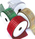 Wired Christmas Ribbon Plaid Set 2.5 Inch 4 Rolls 24 Yards for Decorating Trees, Gift Wrapping, Wreaths, Bows