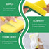 Kldnkig 24 Pack Kitchen Cleaning Sponges,Scrub Sponges,Non-Scratch Scrub Dish Sponge Safe on Non-Stick