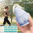 Mini Hands-Free Muscle Massager with Heat & Vibration, Compact Deep Tissue Trigger Point Recovery Massager with Suction