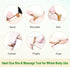HappyStream 6.13.5 Lymphatic Drainage Massager, Wooden Massage Tools, Body Gua Sha Paddle. Wood Lymphatic Drainage Tool