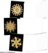 The Best Card Company - 10 Blank Note Cards Assortment (4 x 5.12 Inch) - Zen Patterns and Symbols, Bulk Boxed Set