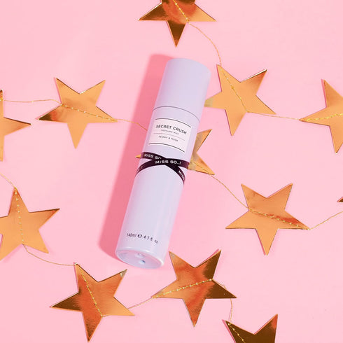 So...? Secret Crush Perfume Mist for Women - Refreshing Body Spray with Woody, Floral Notes - 4.7 oz