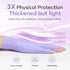 modelones UV Gloves for Gel Manicures, Premium UPF99+ Protection Gloves for UV/LED Nail Lamp, Purple