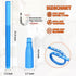 Dryer Vent Cleaner Kit Vacuum Attachment - Multiple Combinations V1 Lint Remover for Power Washer and Vacuum