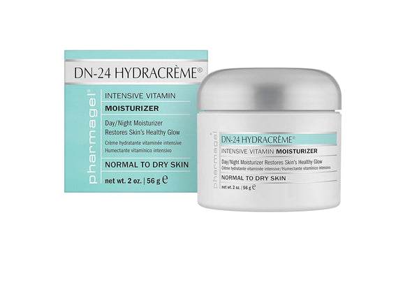 Pharmagel DN-24 Hydracrème, 2 oz, Intensive Vitamin Moisturizer for Normal, Dry, Aging Skin