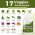2000 MG Fruits and Vegetables Supplements - 120 Tablets, Natural Balance Over 35+ Whole Food Superfoods
