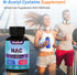 NAC Supplement N-Acetyl Cysteine 800mg with Milk Thistle 200mg - 60 Non-GMO Gluten Free Capsules