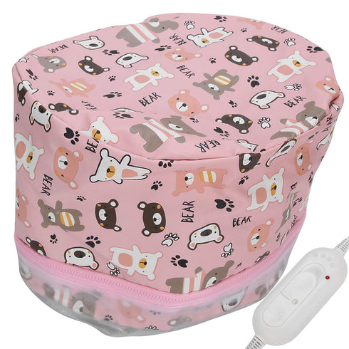Hair Steamer Heat Cap For Deep Conditioning Adjustable Hair Care Heating Cap with Intelligent Protection