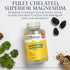 Solaray Magnesium Glycinate 575mg, High Absorption Formula with BioPerine, 60 Day Guarantee (30 Servings, 120 VegCaps)