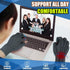 2 Pairs of Compression Gloves for Men Women, Arthritis Relief, Anti-Slip Fingerless Gloves for Hand Support (Pure