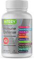 11 in 1 Multivitamin Immune Defense Supplement, Immune Booster Capsules for Adults