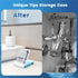 Replacement Tips for Waterpik, Water Flosser Heads Parts for Oral Irrigator (6 Tips Different & Storage Case)