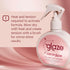 glaze MirrorGlaze Super Sleek Hair Shine Spray - 6.4 oz, Transforms Frizz to Glass-Like Shine, Protects from Heat