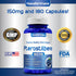 Pterostilbene 150mg, 180 Capsules