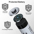 18650 Rechargeable Battery 3600mAh Button Top, 4 Pack 3.7V for Flashlights, Headlamps