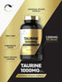Carlyle Taurine 1000mg Capsules - 400 Count, Free Form, Non-GMO, Gluten Free Supplement