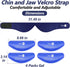 Wisdom Teeth Ice Pack Head Wrap, Blue Face Ice Pack for Oral Surgery Pain Relief with 4 Reusable Cold Therapy Gel Packs