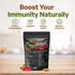 Go Nutra Organic Acerola Powder - Freeze Dried 18% Vitamin C Powder from Brazil - 8oz
