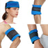 Reusable Ice Gel Pack for Injuries, Soft Cold Pack Hot Cold Compress for Joint Pain, Flexible & Adjustable