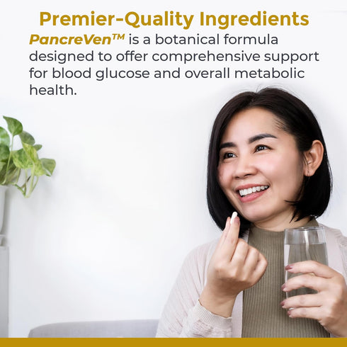 Premier Research Labs PancreVen - Pancreas Support Supplement - 120 Vegetarian Capsules