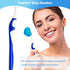 4-Pack Orthodontic Dental Care Kit, Includes Soft Bristle Toothbrushes and Braces-Friendly Flosser