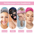 Ondder 8 Pack Spa Headbands, Makeup Bow Face Wash Bowknot Headbands for Washing Face, Fluffy Skincare