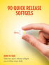 Odorless Garlic Softgels - 1000 mg - 90 Count - Non-GMO and Gluten Free by Sundance