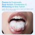 GUSTANO (105 Popboom Probiotic Travel Size Mouthwash Tablets for On-The-Go Oral Care, Teeth Whitening Mouthwash Tablets
