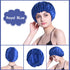 ROYBENS 4PCS Silk Hair Bonnets for Women, Sleeping Cap for Curly Hair and Braids