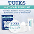 Tucks Multi-Care Relief Kit – 40 Count Witch Hazel Pads & 0.5 oz. Lidocaine Cream - Protects from Irritation, Hemorrhoid Treatment Medicated Pads Used by Hospitals