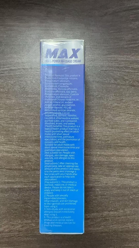 XSYKJ Penis-50mg Men's Desensitizing Cream to Extend Intimate Session Duration, Thicken