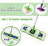 4 Pack Microfiber Mop Pads for Swiffer XL Mops, Reusable Wet and Dry Cloths for Hardwood Cleaning