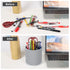 Makeup Brush Holder Organizer, 360° Rotating Multi-Functional Pen Holder for Desk