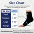 SB SOX Ankle Compression Sleeve, Plantar Fasciitis Compression Socks for Heel Pain Relief (Solid Black)
