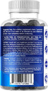 Vitamatic Iron Gummies Supplement - 60 Vegan Gummies for Women & Men, 20mg Serving with Vitamin C